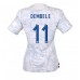 Frankrike Ousmane Dembele #11 Borta matchtröja Dam VM 2022 Kortärmad Billigt